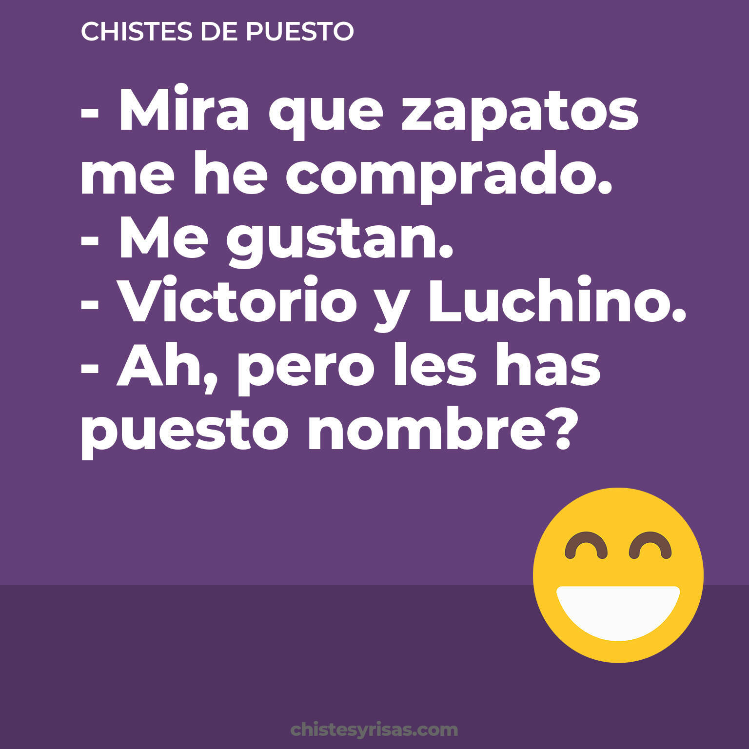 chistes de Puesto más graciosos