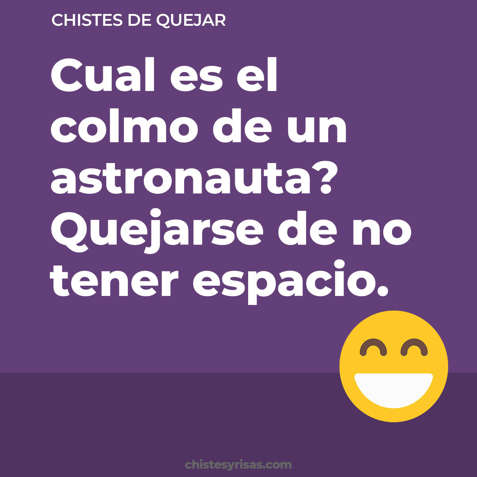 chistes de Quejar cortos