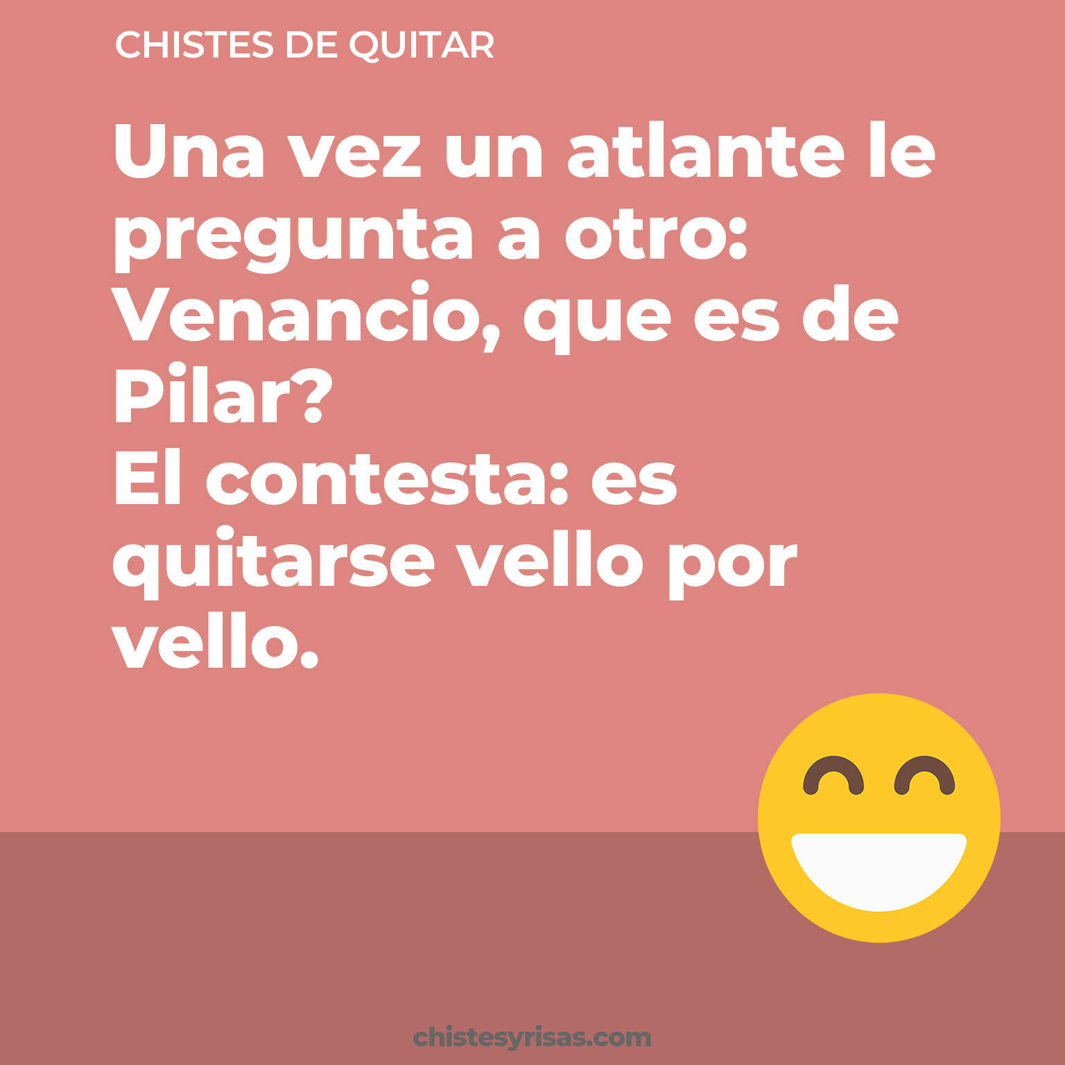 chistes de Quitar cortos