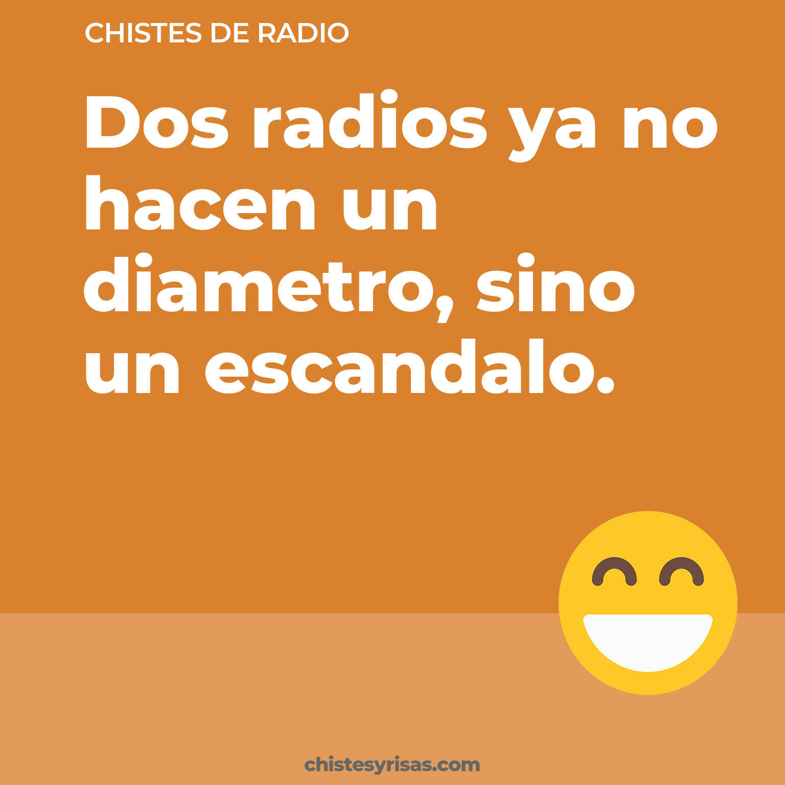 chistes de Radio cortos