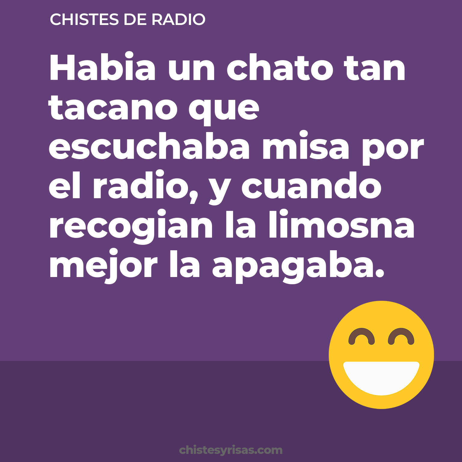 chistes de Radio buenos