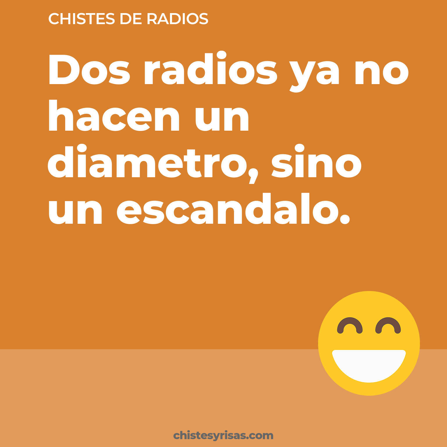 chistes de Radios cortos