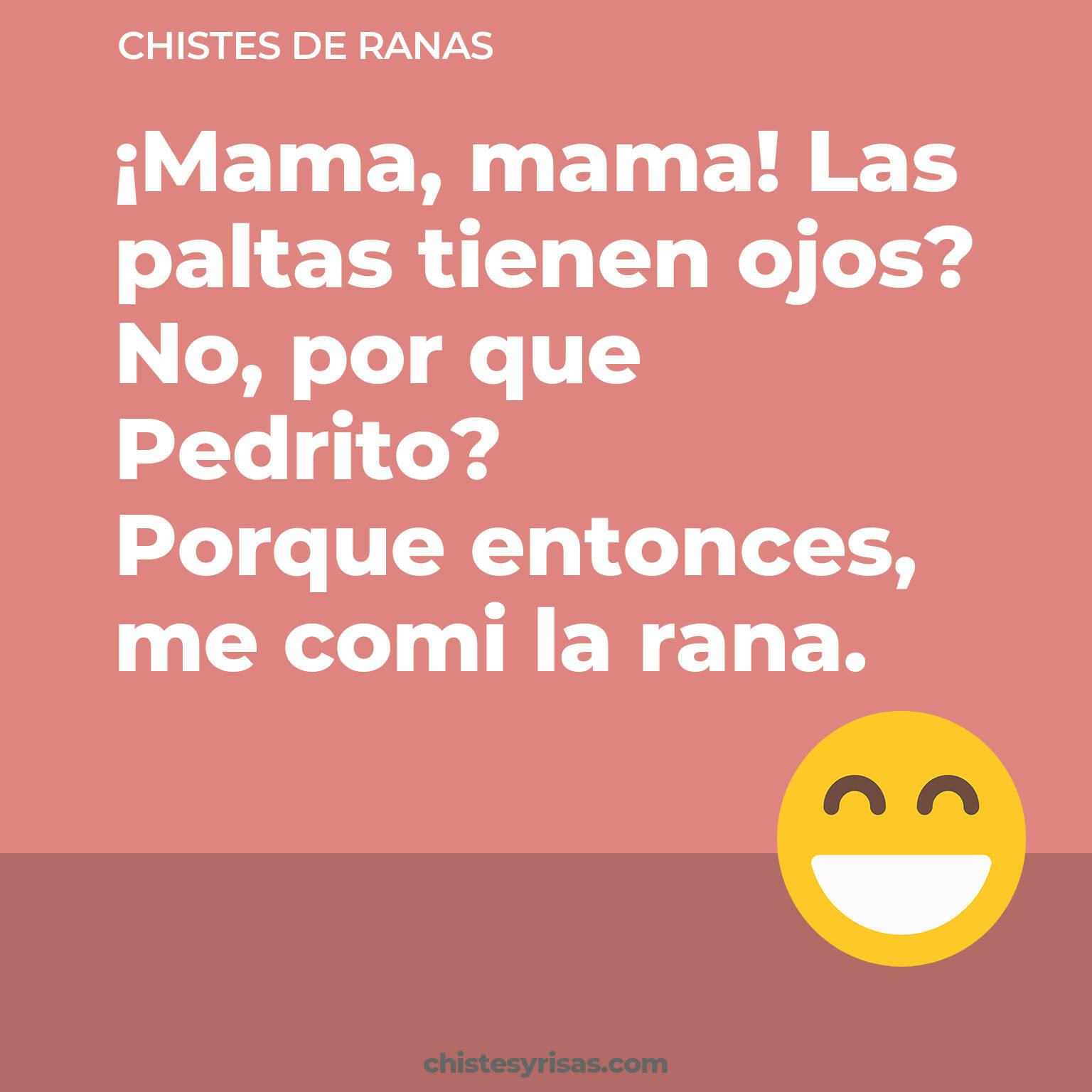 chistes de Ranas más graciosos