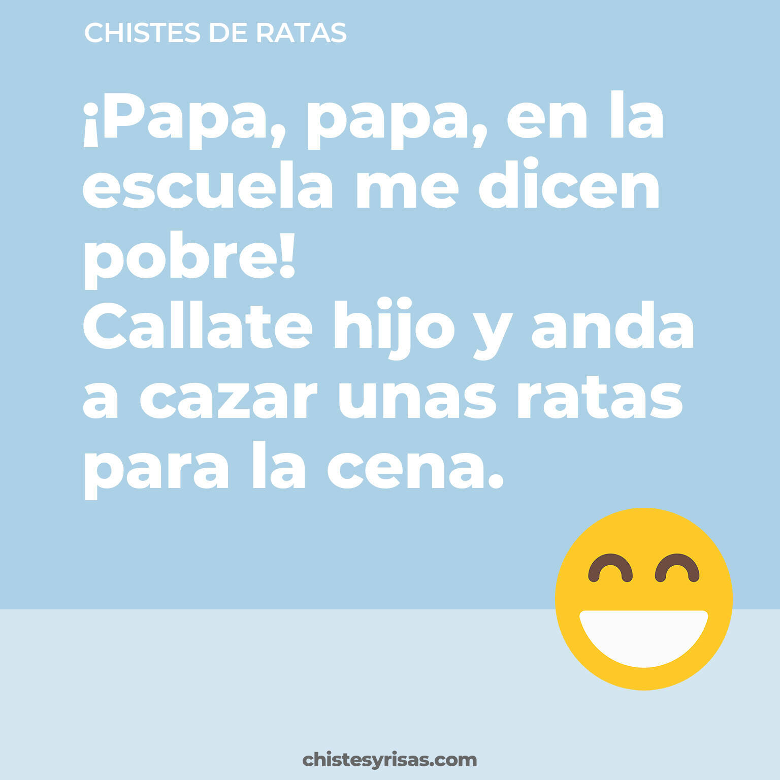 chistes de Ratas más graciosos