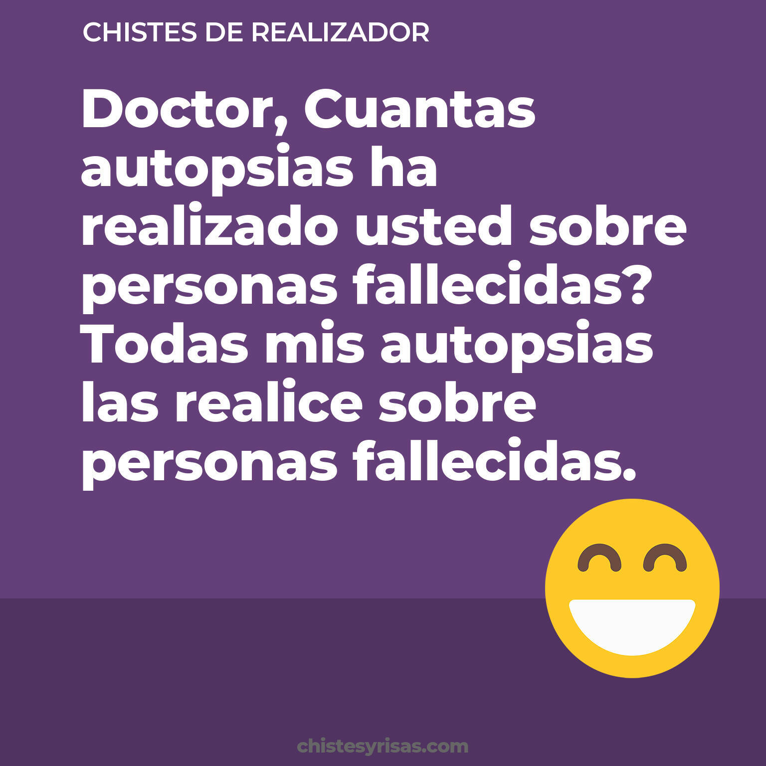 chistes de Realizador cortos