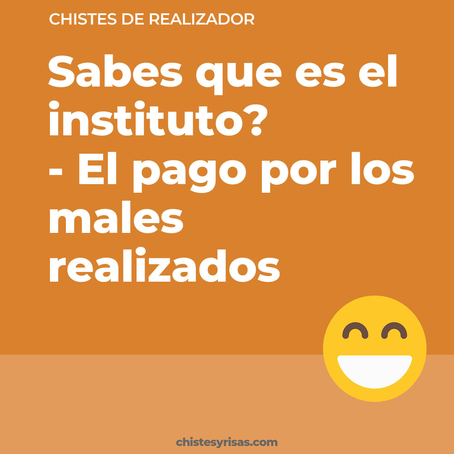 chistes de Realizador buenos