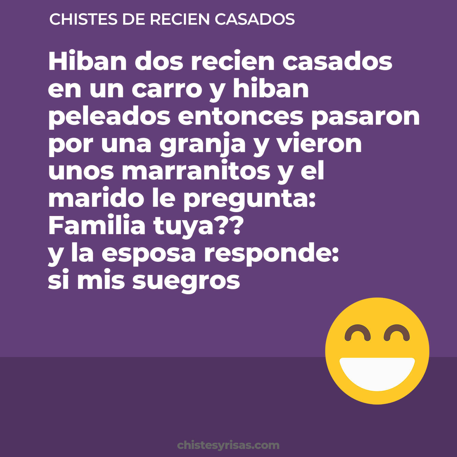 chistes de Recien Casados buenos