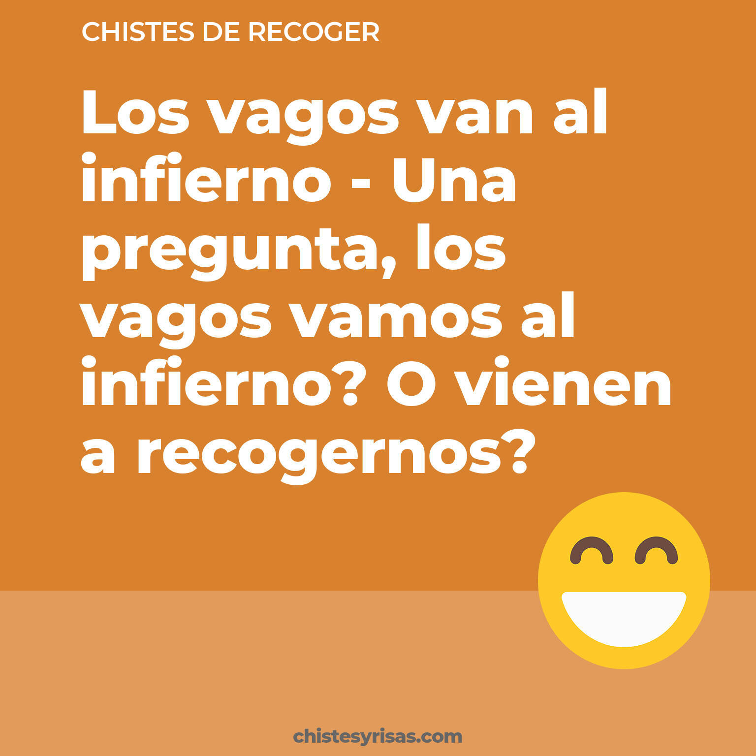 chistes de Recoger buenos