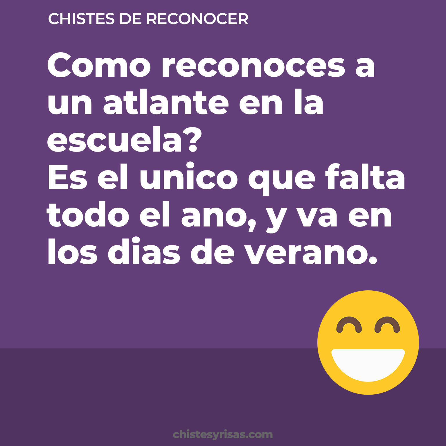 chistes de Reconocer más graciosos