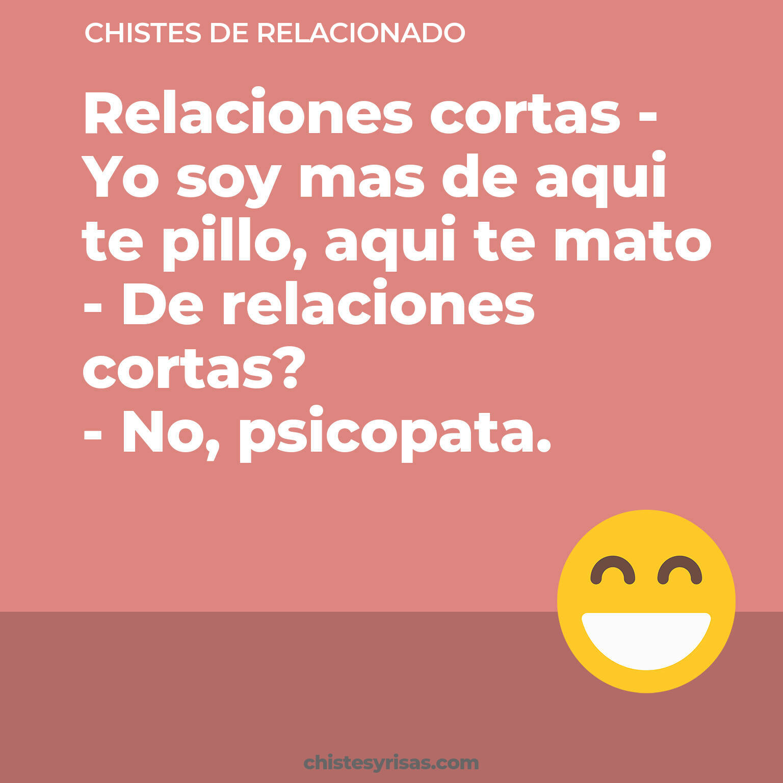 chistes de Relacionado cortos