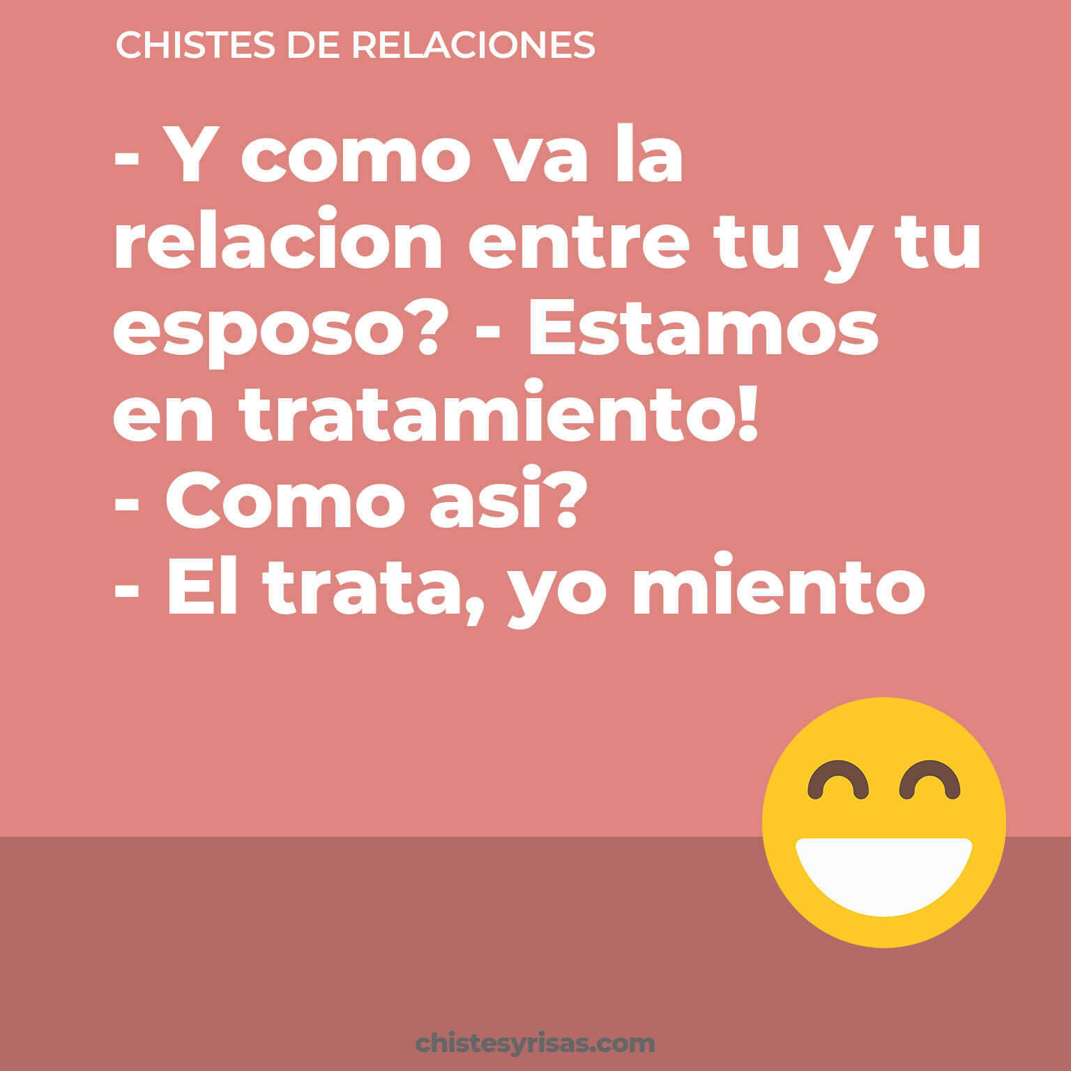 chistes de Relaciones más graciosos