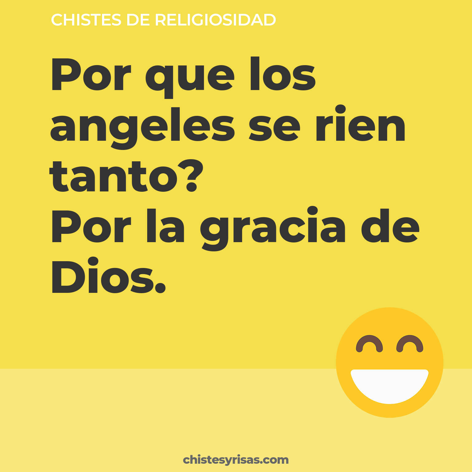 chistes de Religiosidad cortos