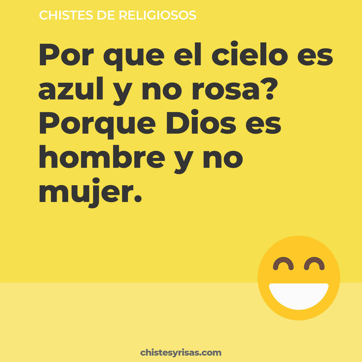 chistes de Religiosos más graciosos