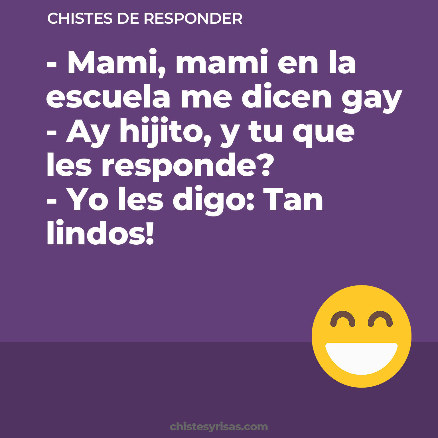 chistes de Responder buenos foto para reir