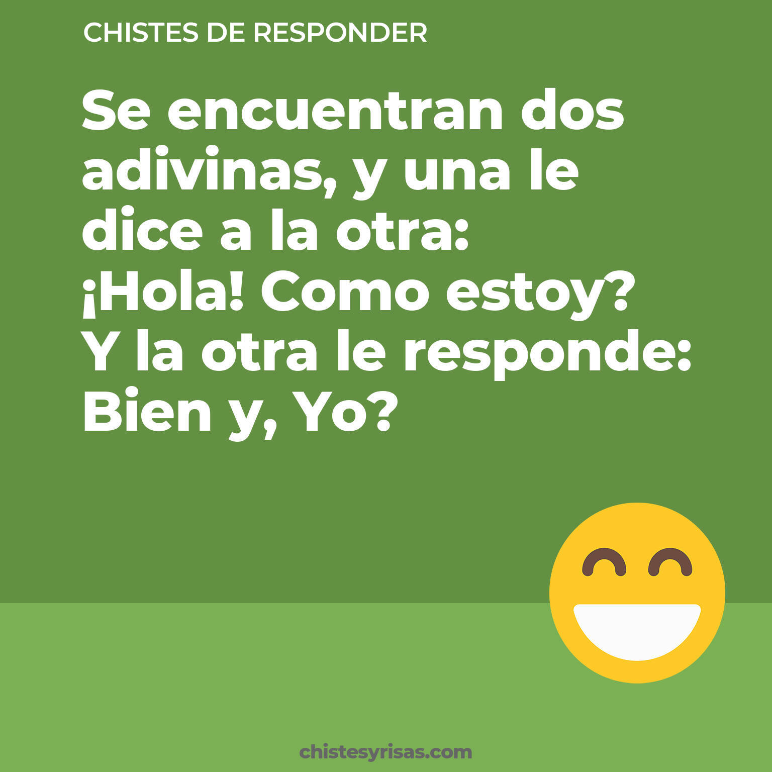 chistes de Responder más graciosos