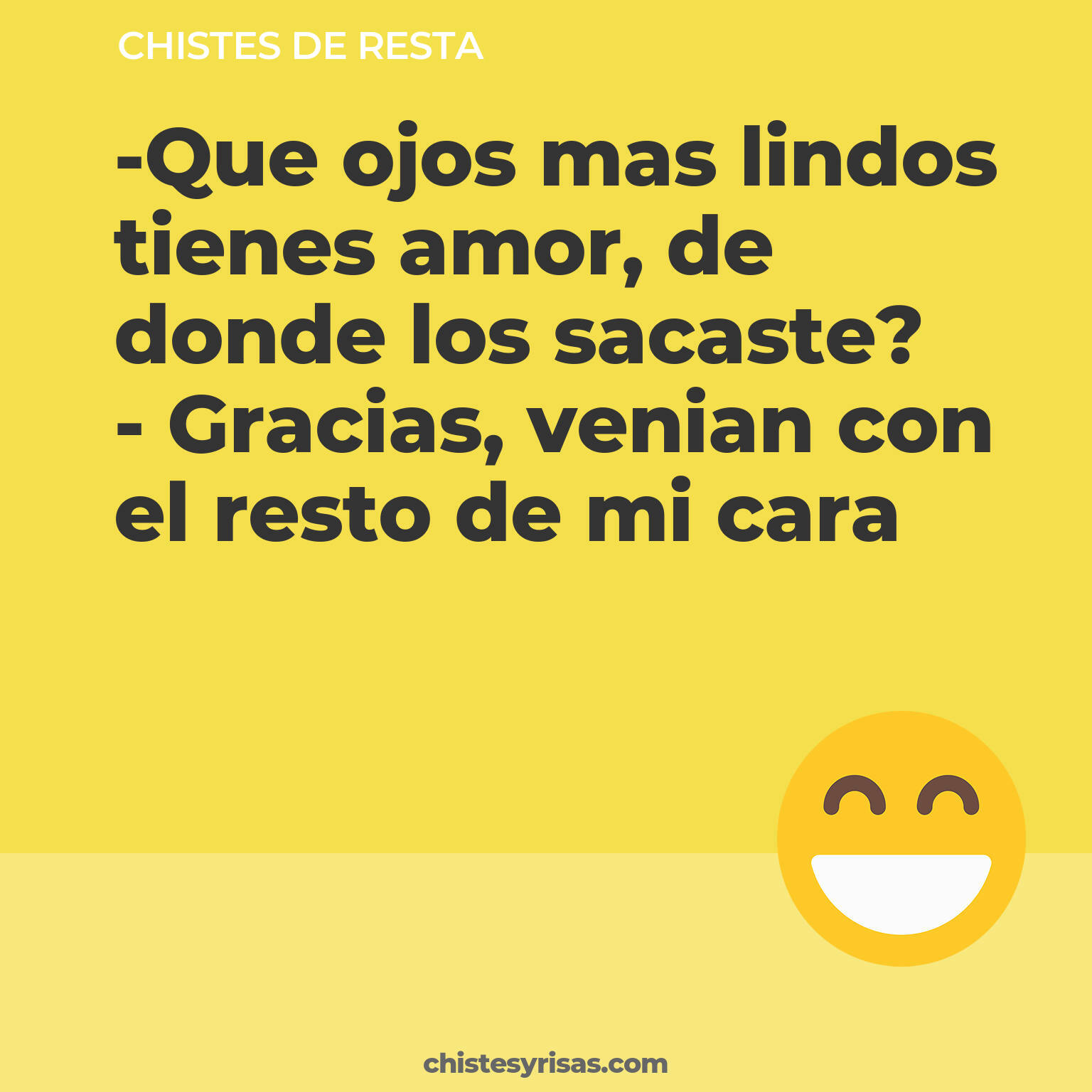 chistes de Resta buenos foto para reir