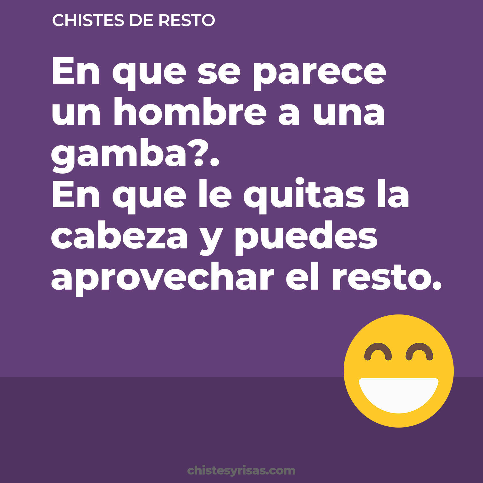 chistes de Resto cortos