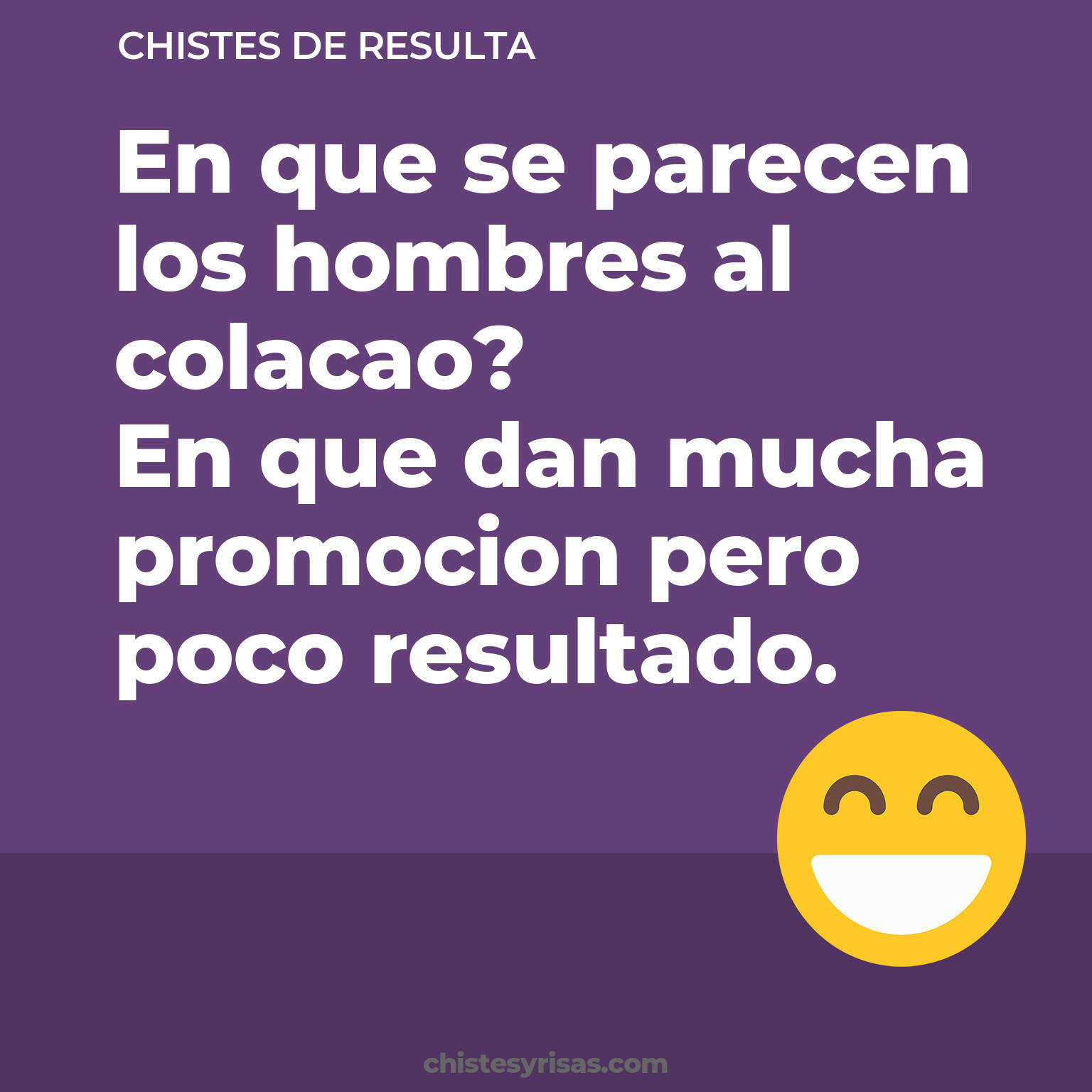 chistes de Resulta cortos