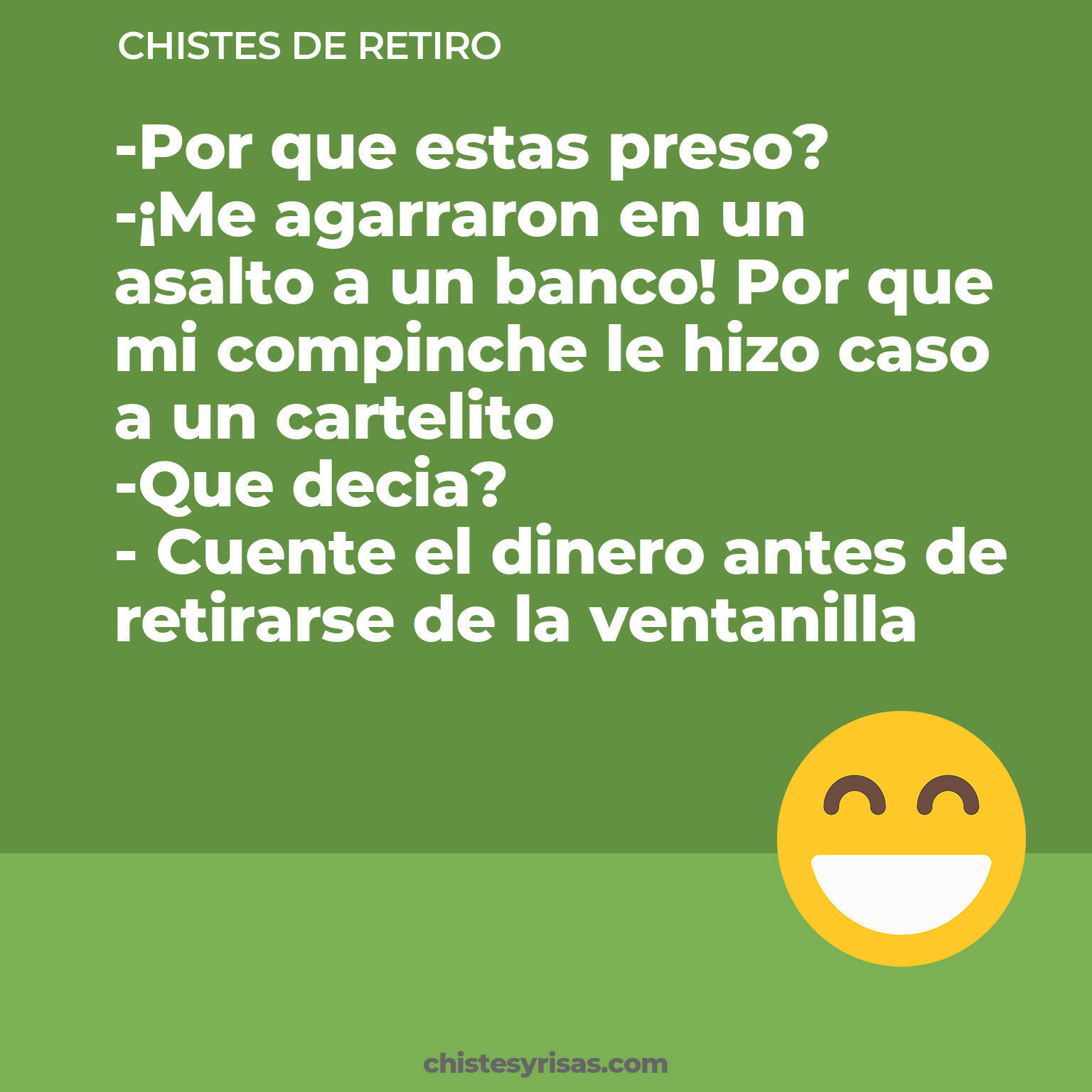 chistes de Retiro buenos