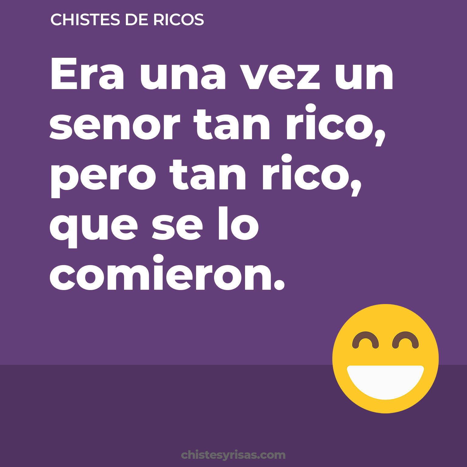 chistes de Ricos cortos