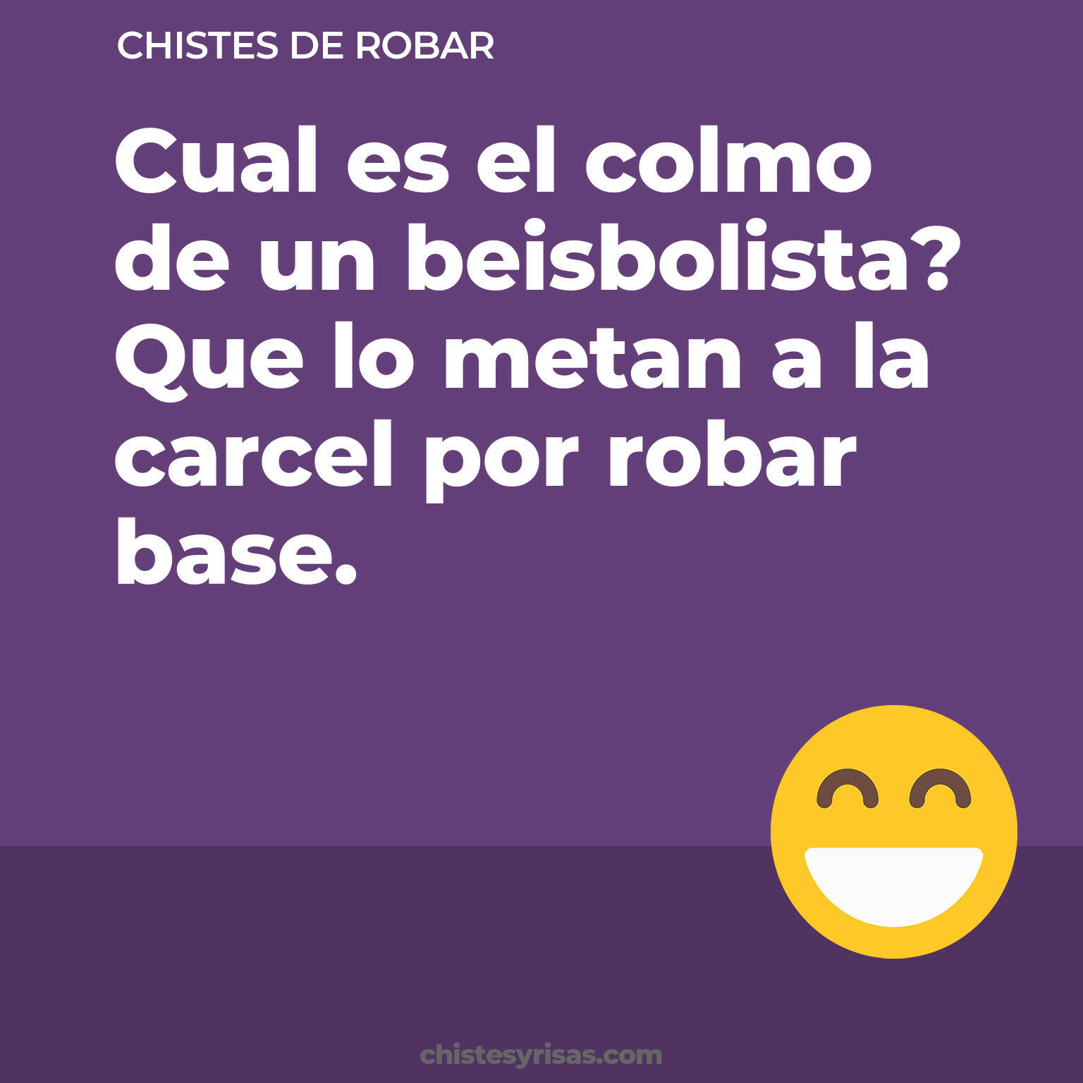 chistes de Robar cortos