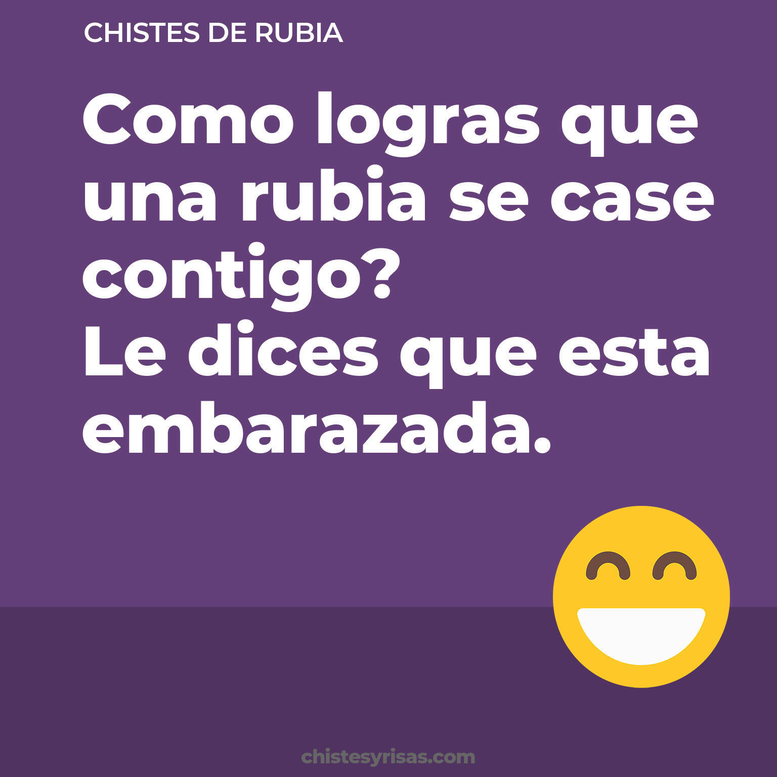 chistes de Rubia buenos