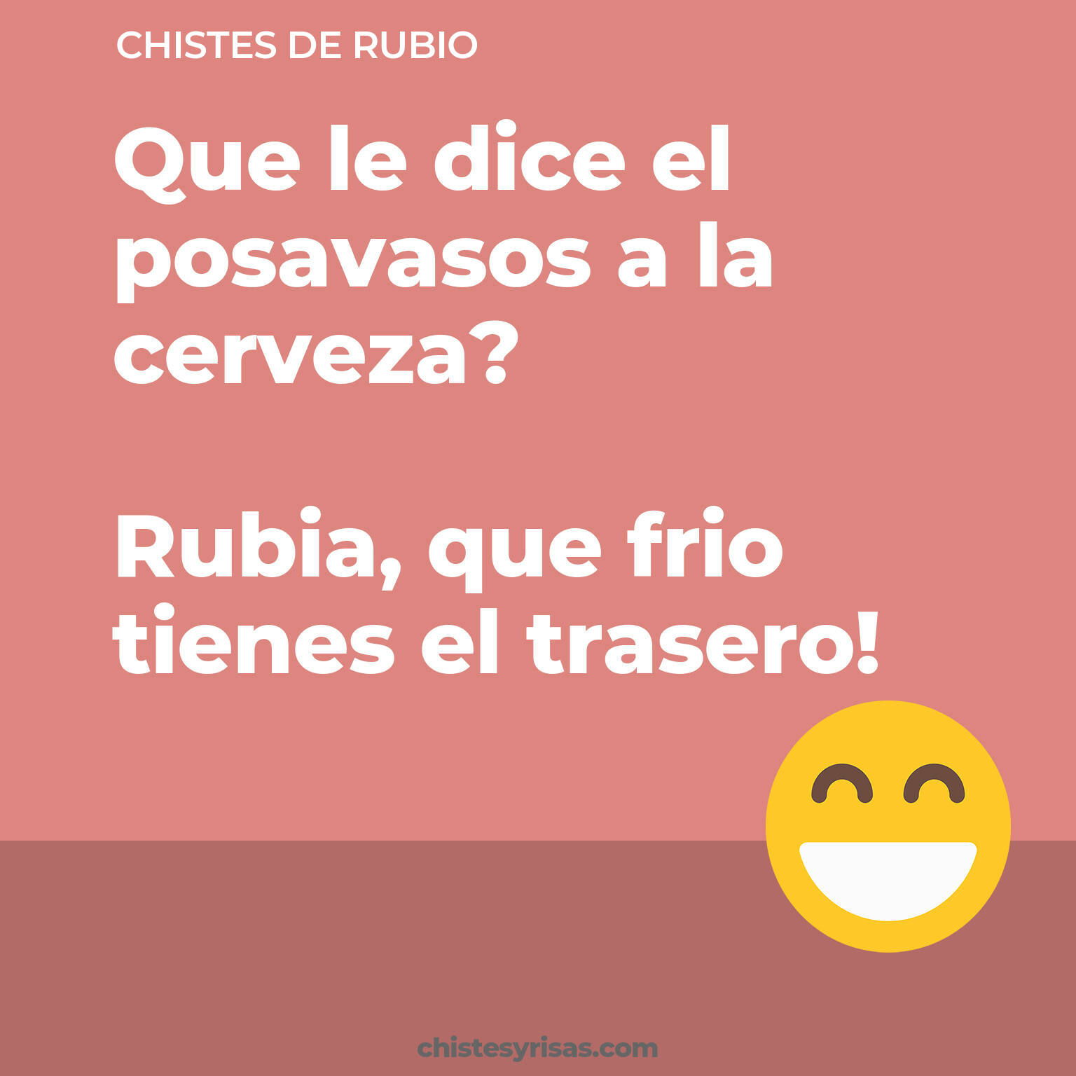 chistes de Rubio cortos