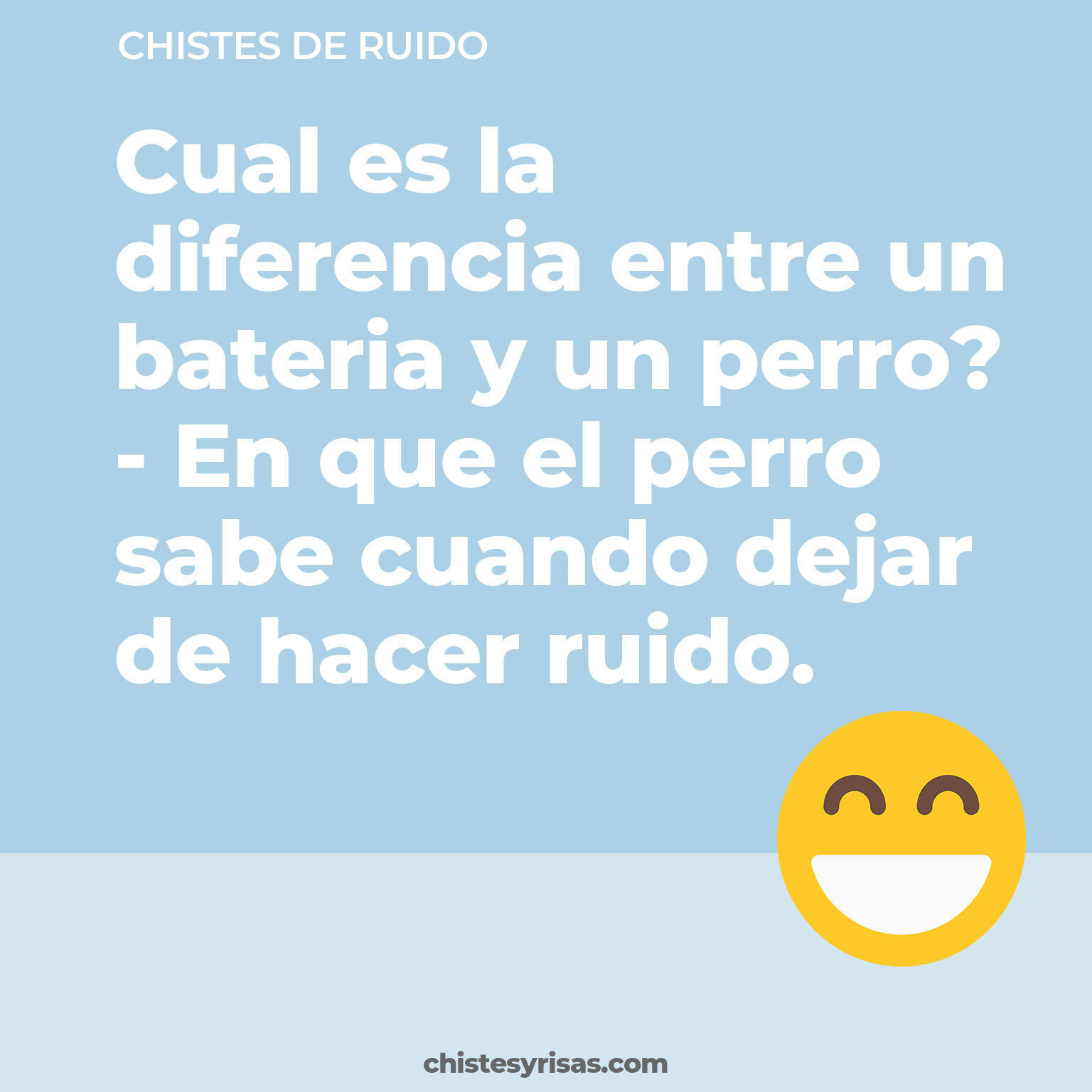 chistes de Ruido buenos foto para reir