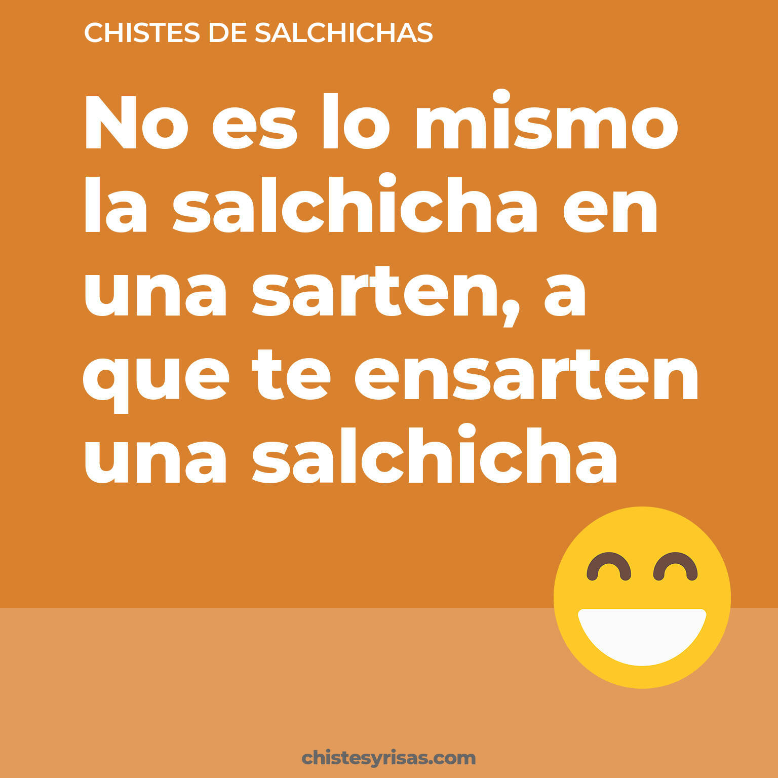 chistes de Salchichas buenos