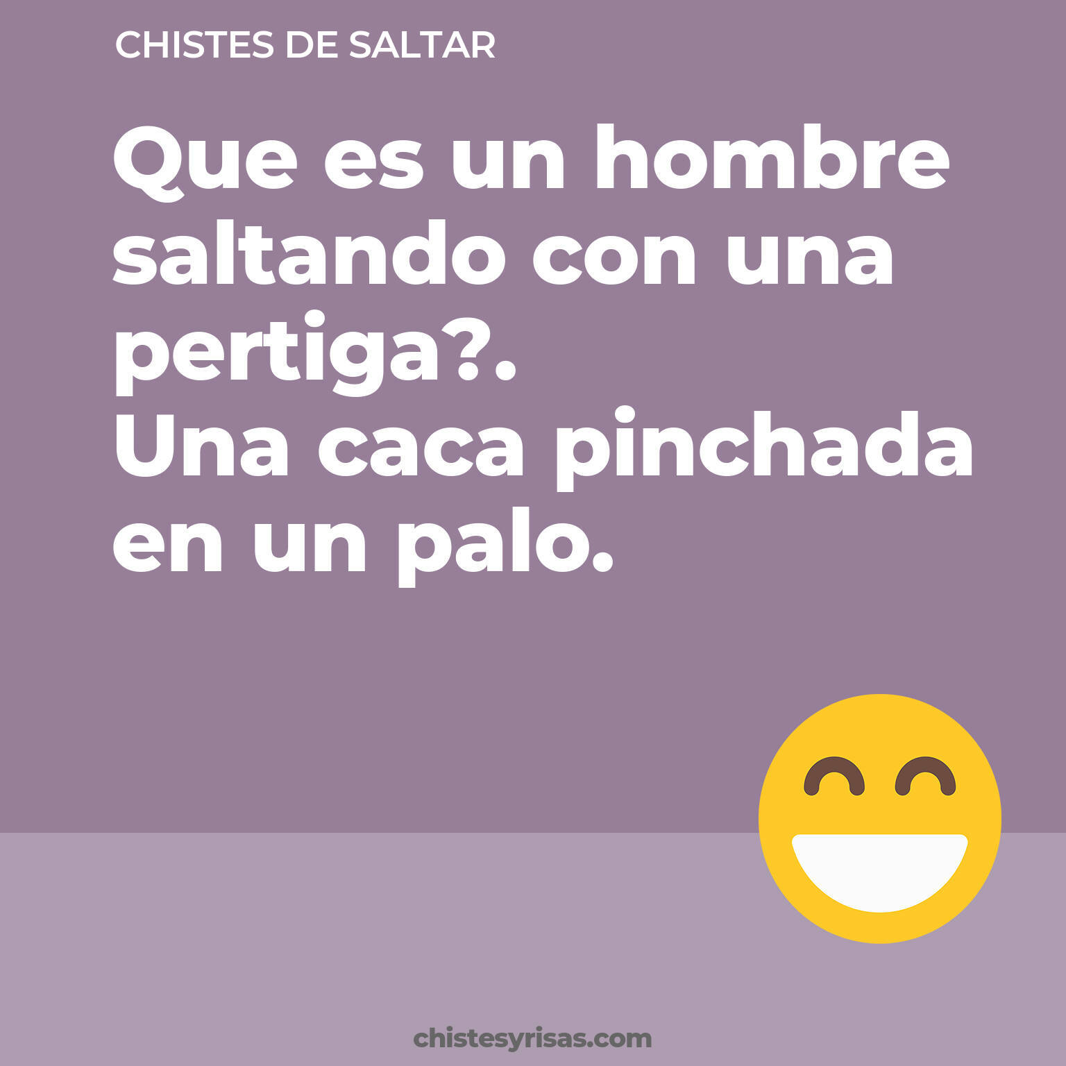 chistes de Saltar buenos