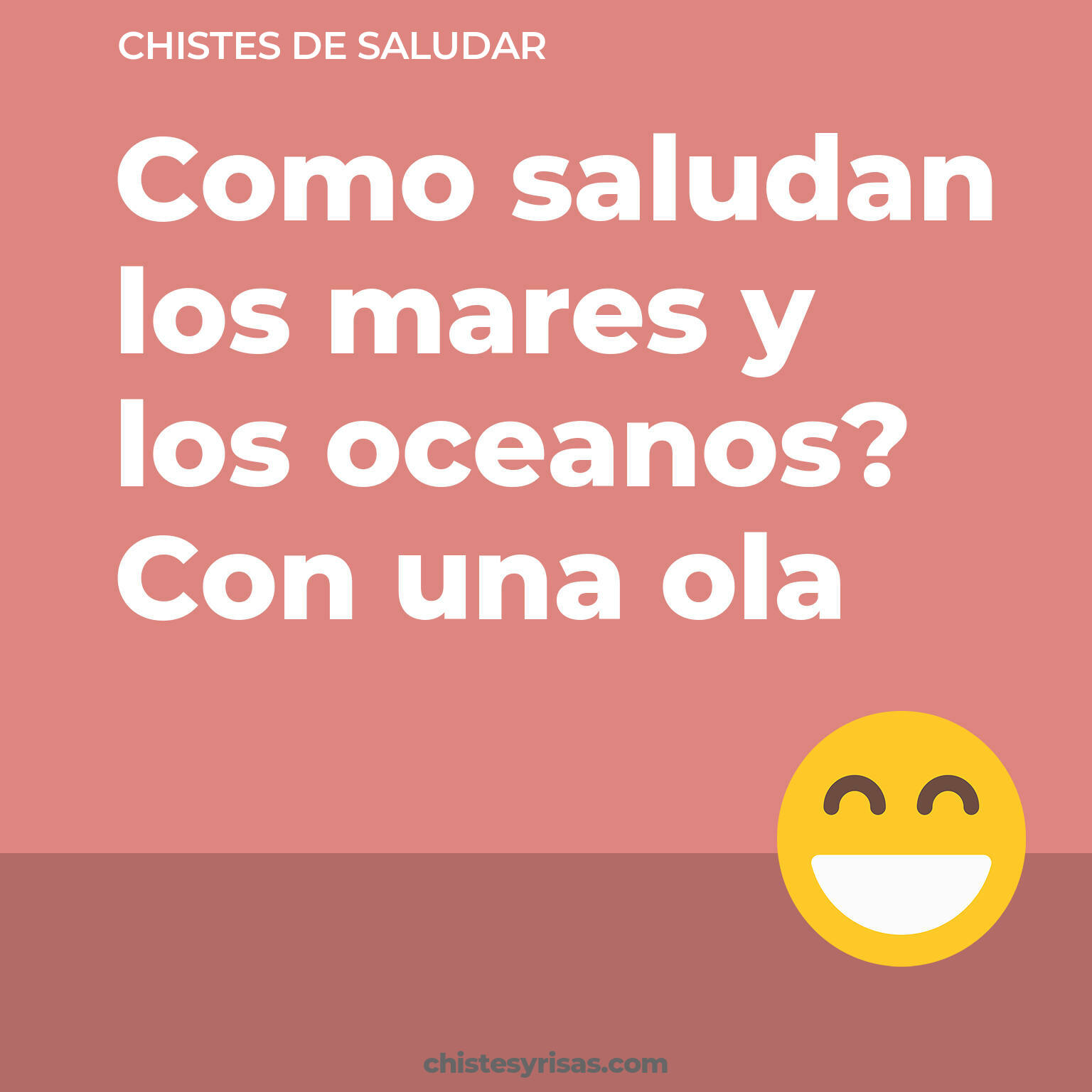 chistes de Saludar más graciosos