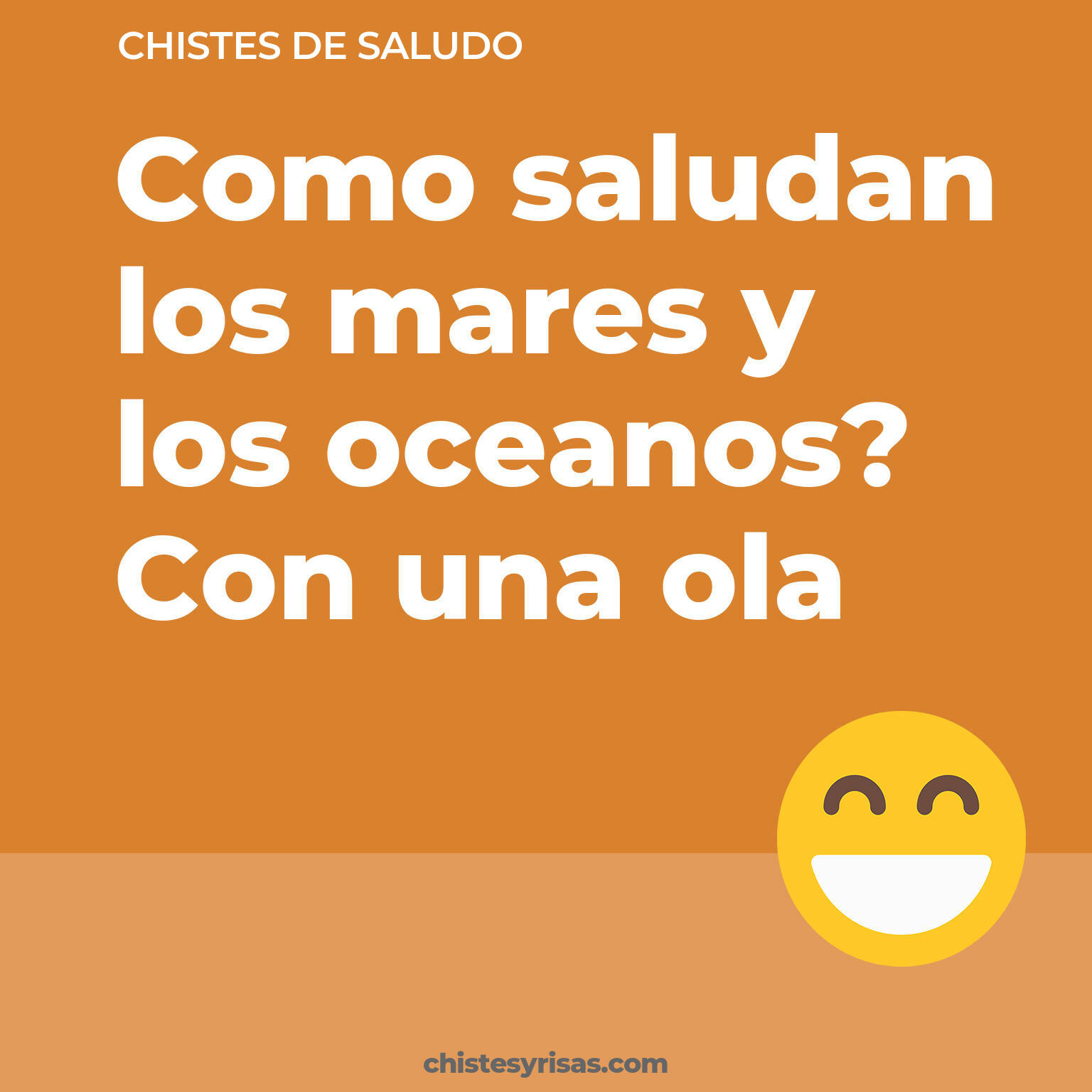 chistes de Saludo más graciosos