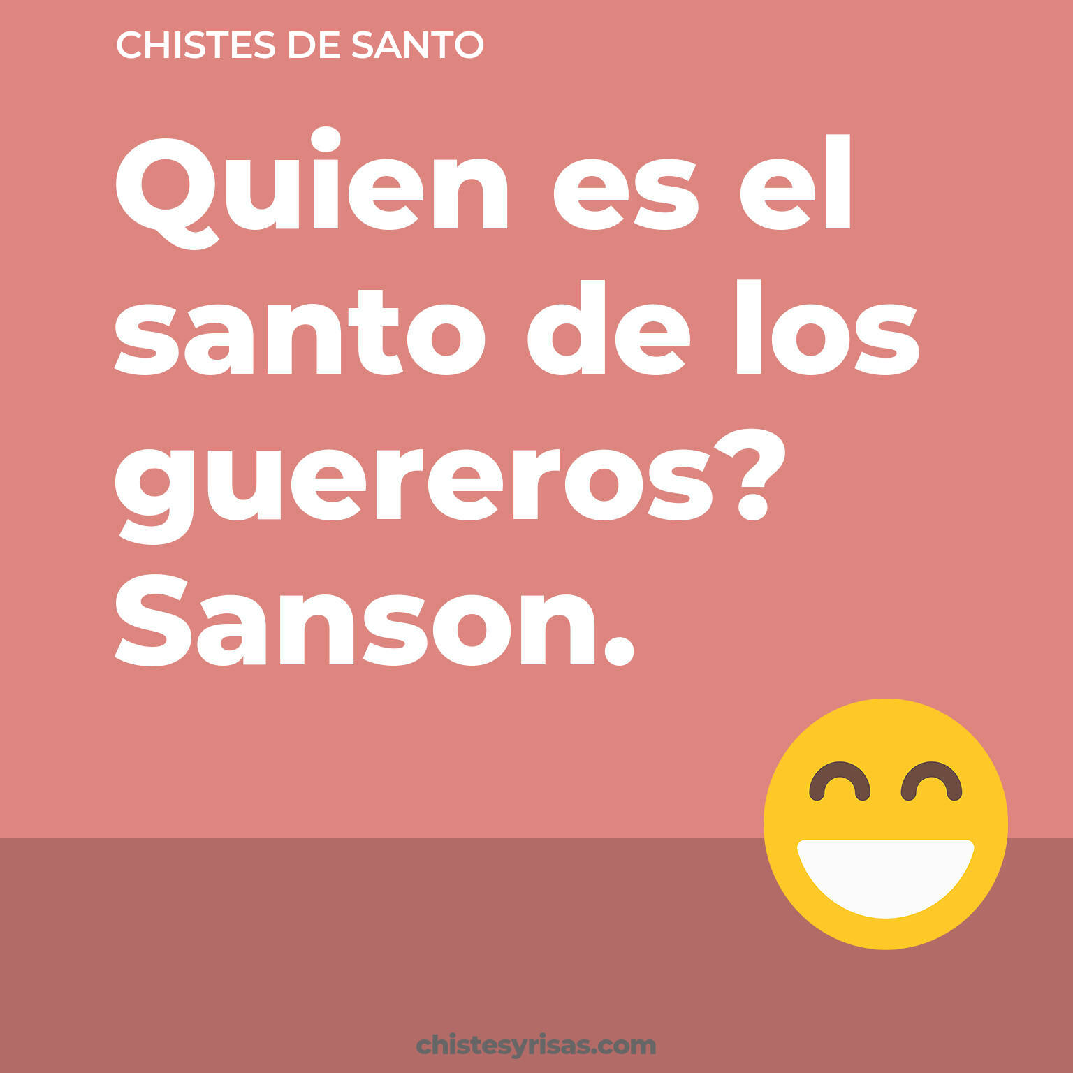 chistes de Santo más graciosos