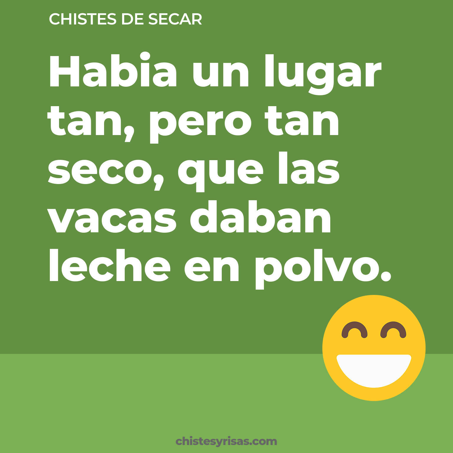 chistes de Secar más graciosos