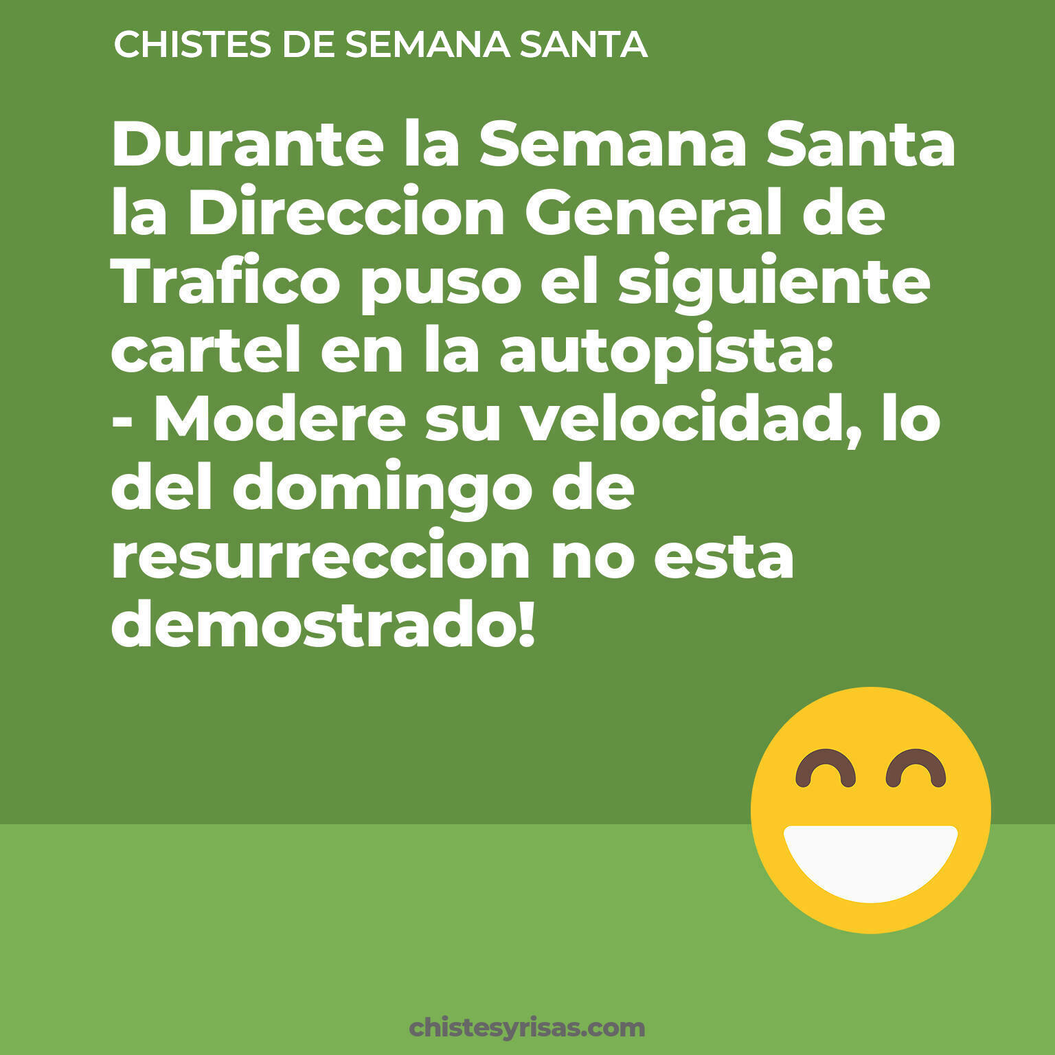 chistes de Semana Santa cortos