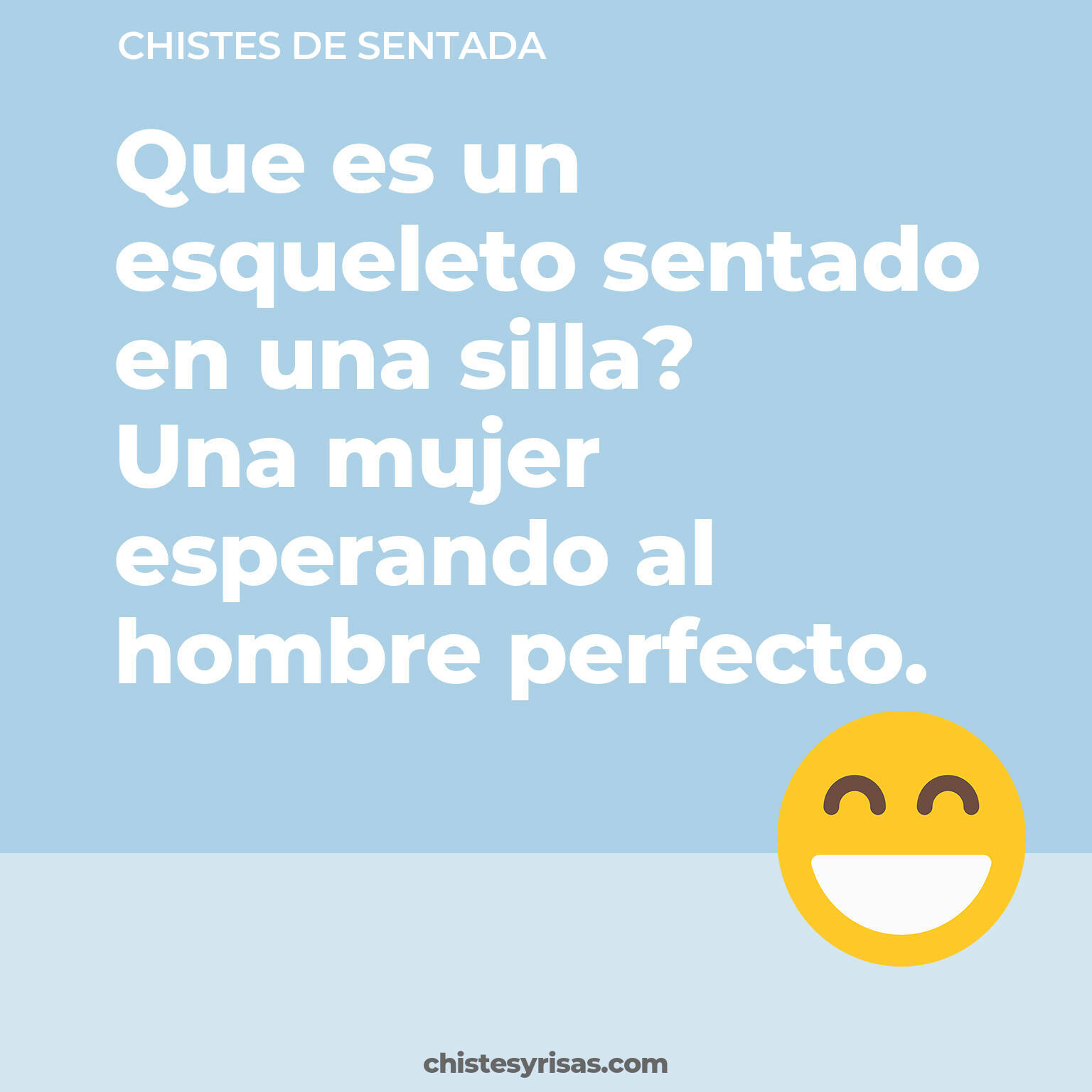 chistes de Sentada buenos