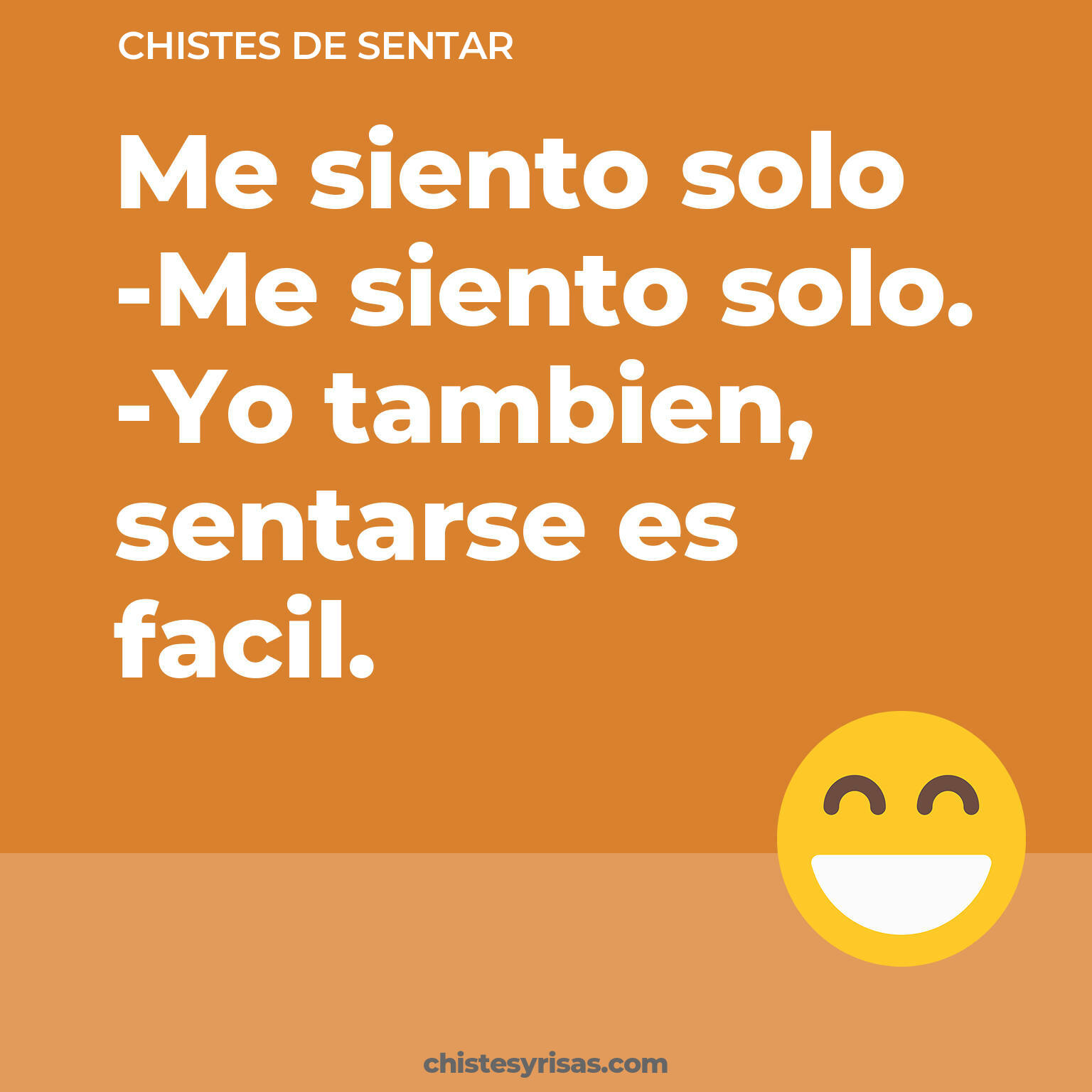 chistes de Sentar cortos