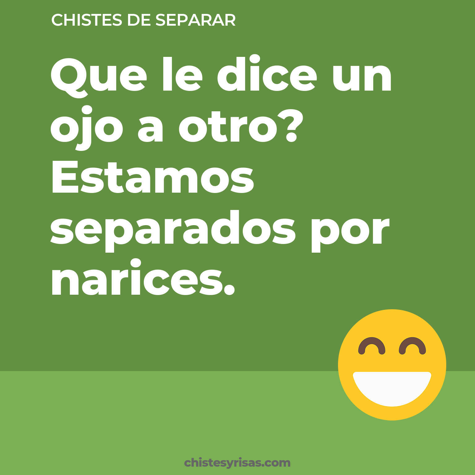 chistes de Separar más graciosos