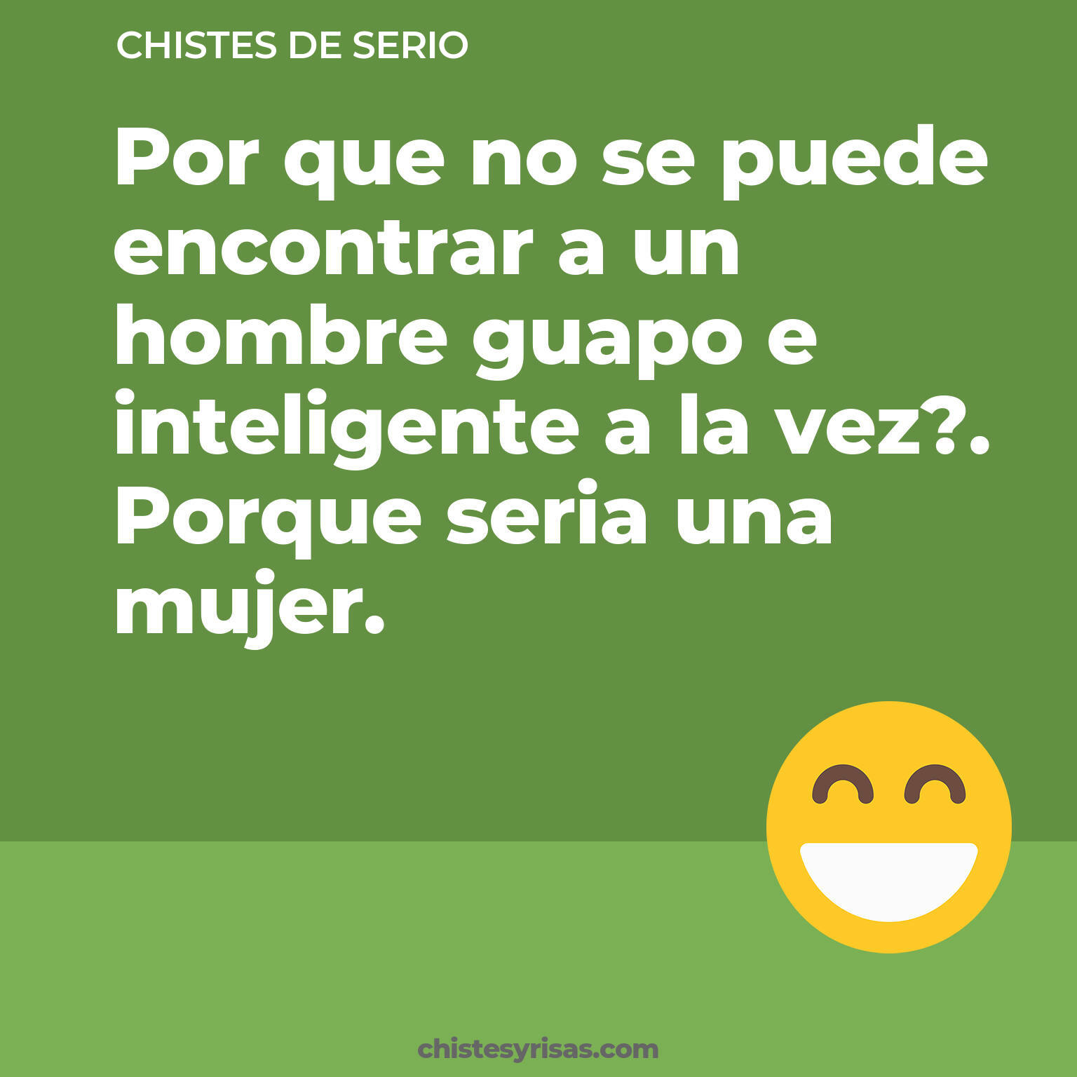 chistes de Serio cortos