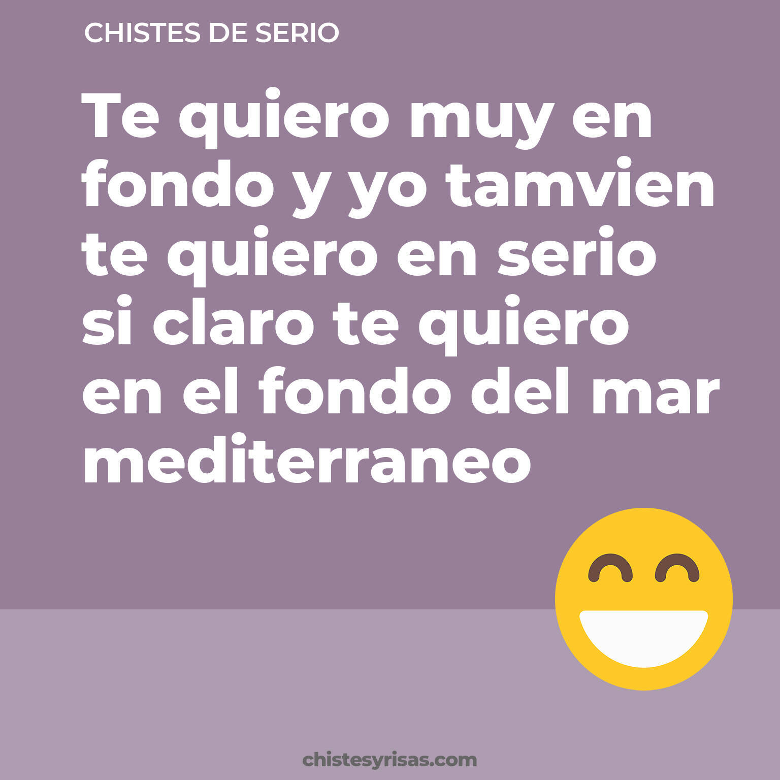 chistes de Serio buenos