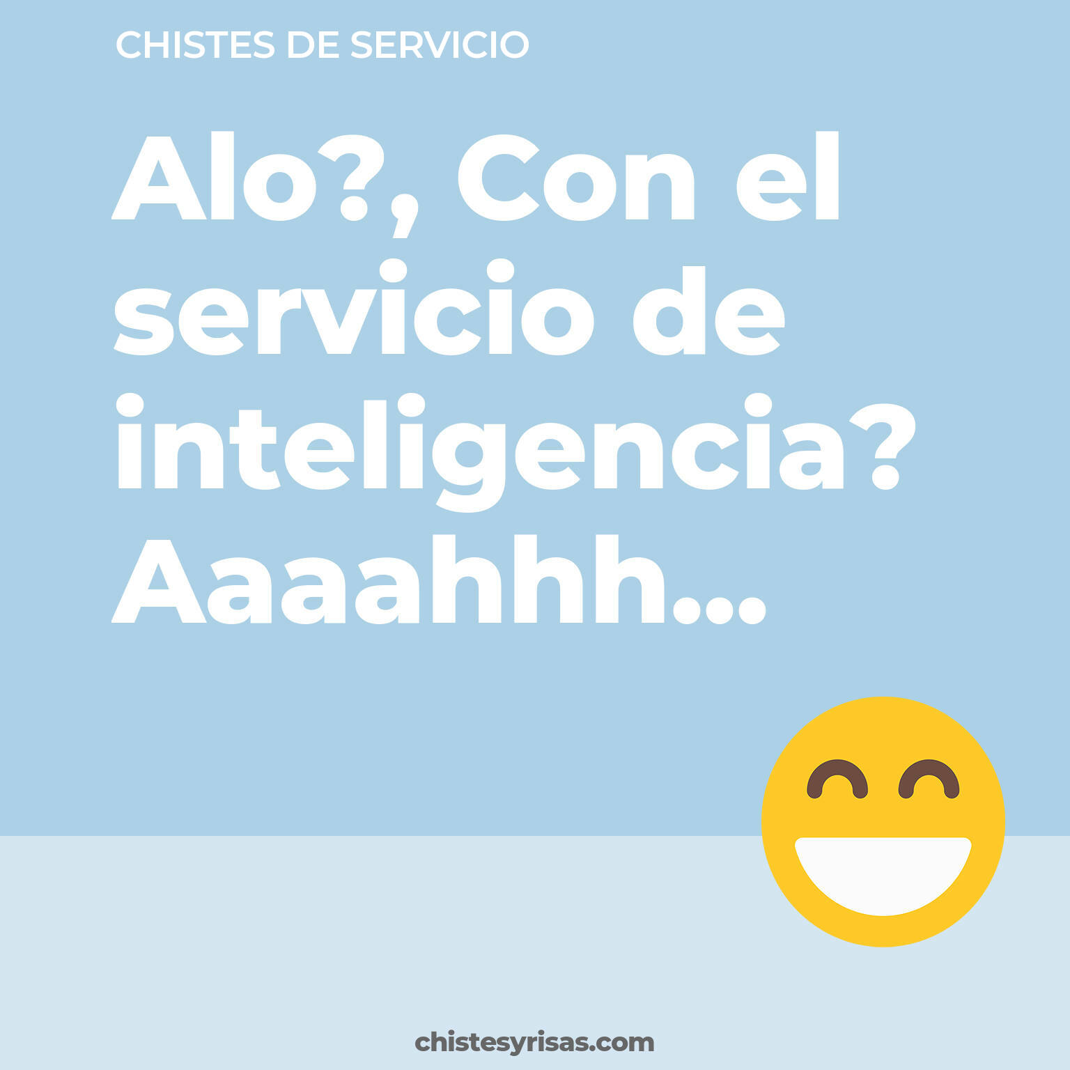 chistes de Servicio buenos