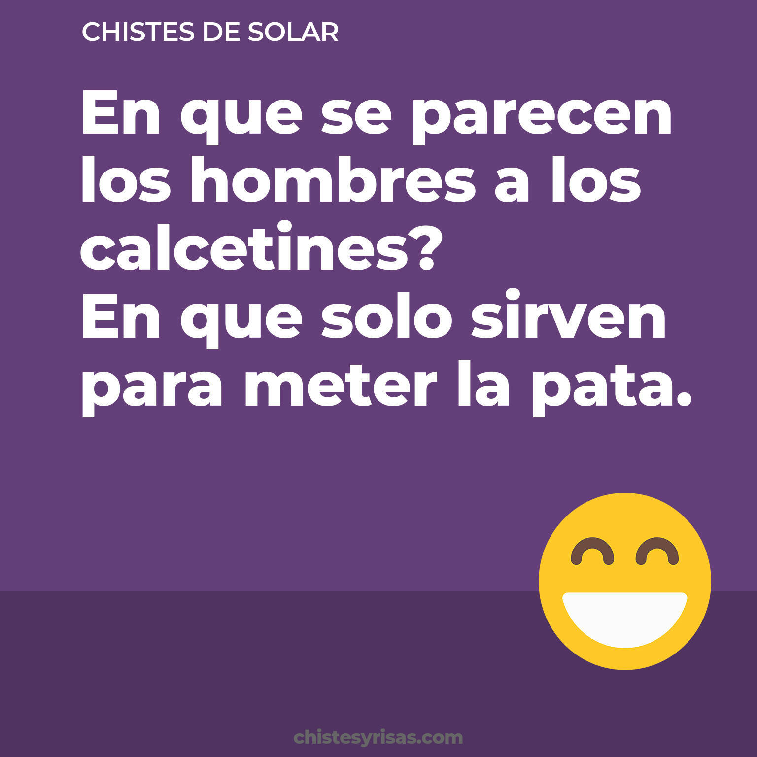 chistes de Solar más graciosos