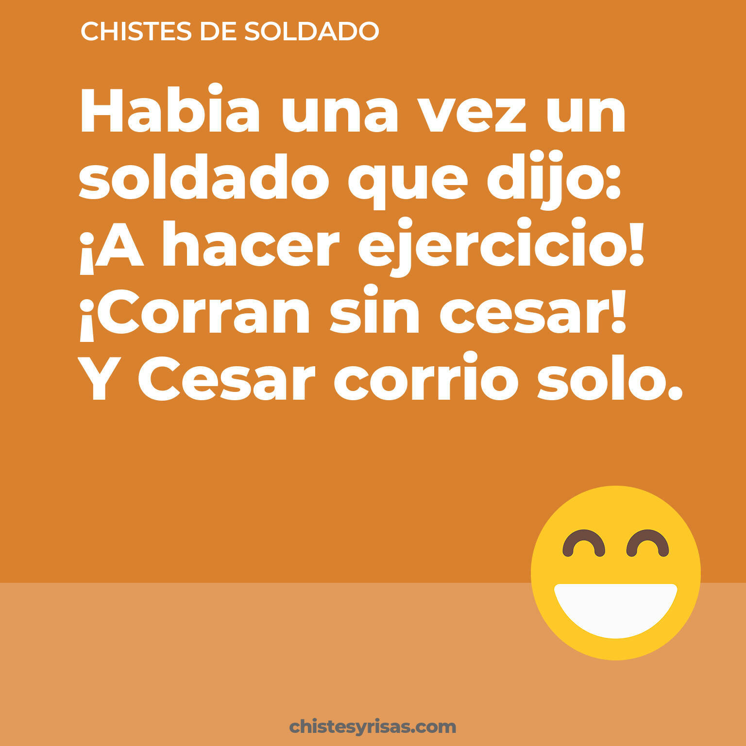 chistes de Soldado buenos