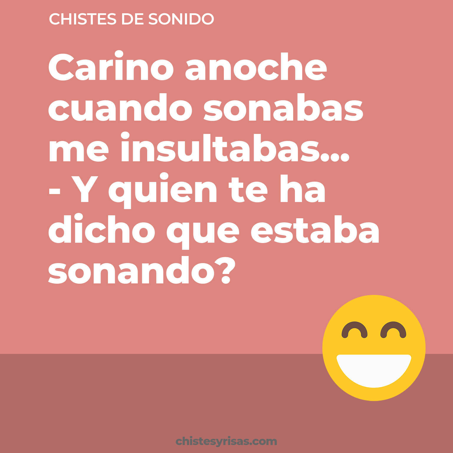 chistes de Sonido buenos