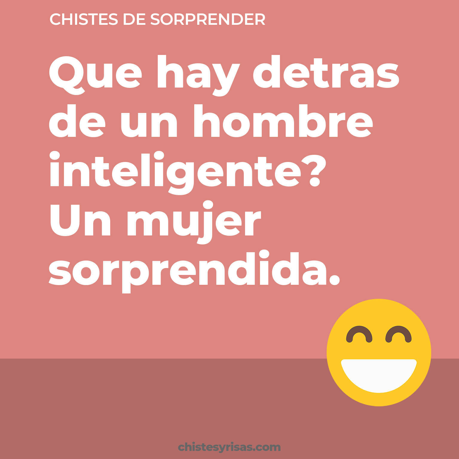 chistes de Sorprender cortos