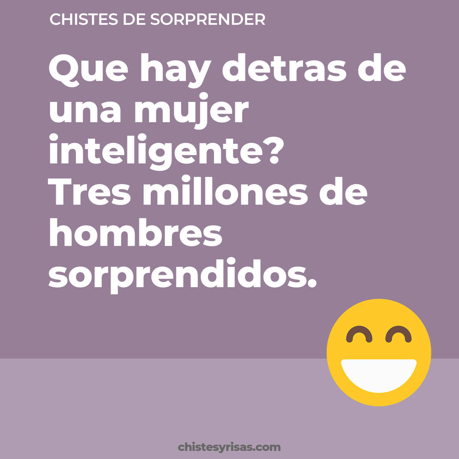 chistes de Sorprender más graciosos