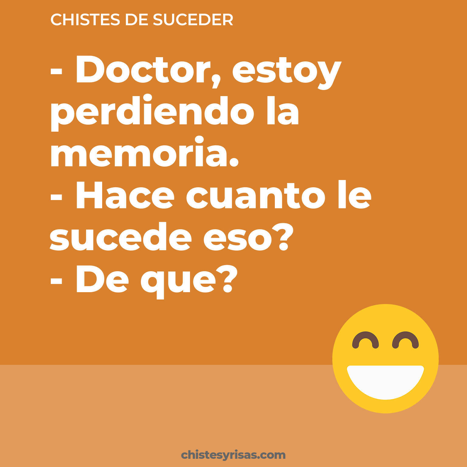 chistes de Suceder cortos