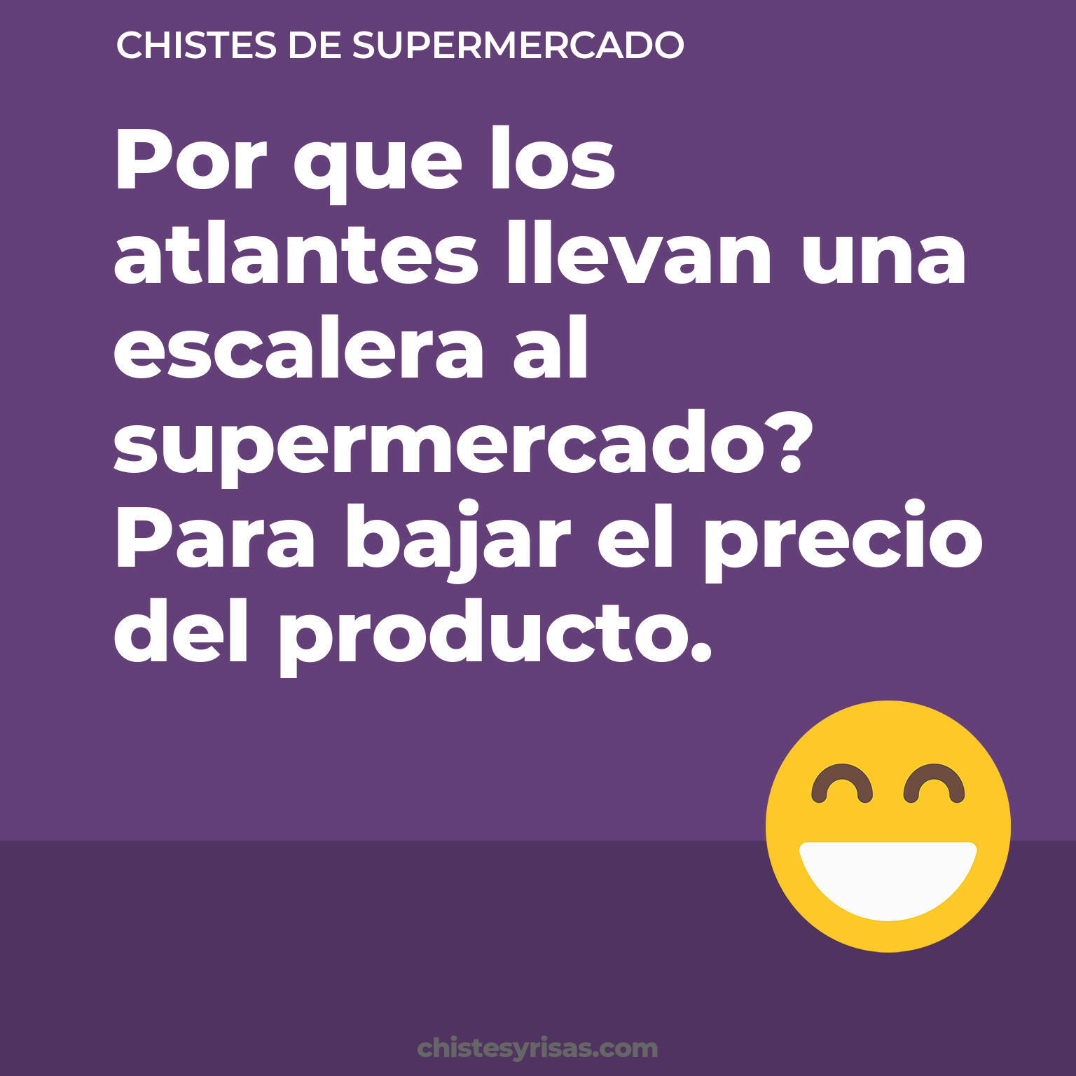 chistes de Supermercado más graciosos