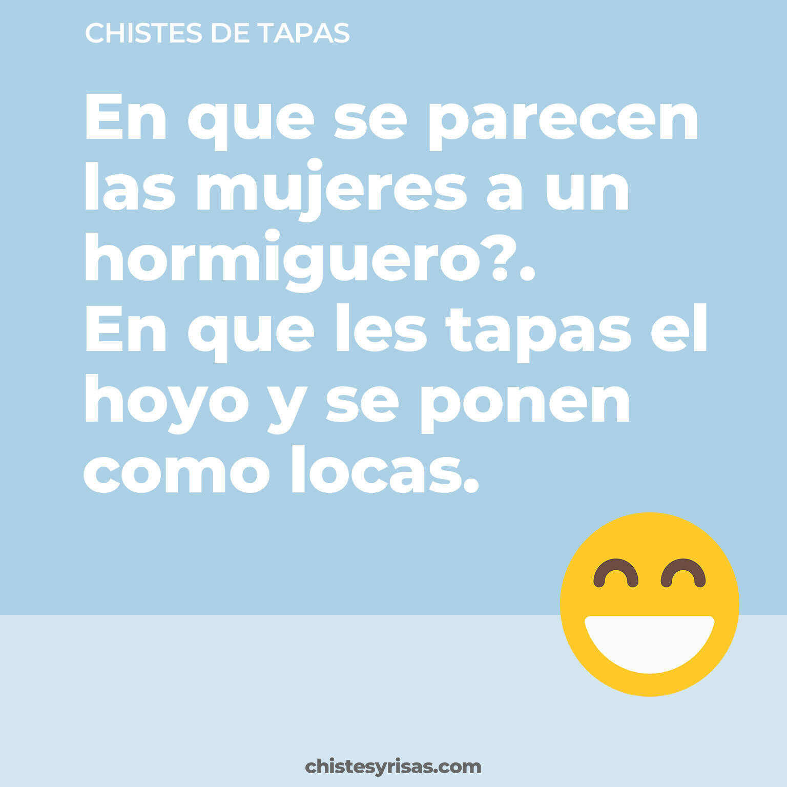 chistes de Tapas cortos