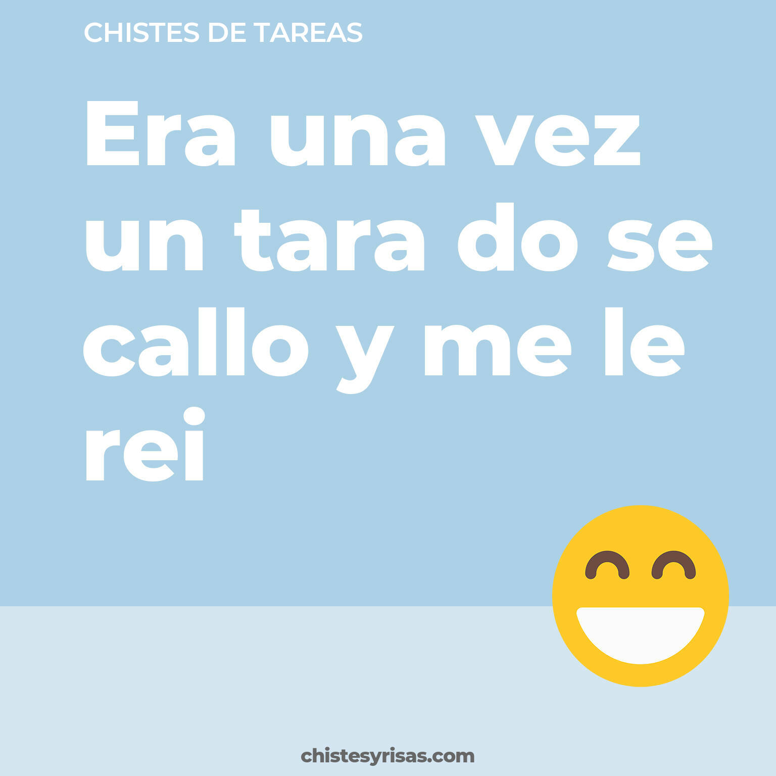 chistes de Tareas buenos